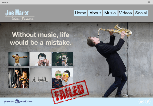 網(wǎng)站設(shè)計中的六大常見錯誤