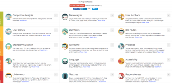 這個(gè)簡(jiǎn)單的清單能讓你不錯(cuò)過(guò)任何UX基礎(chǔ)知識(shí)